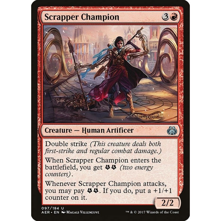 Image for Scrapper Champion (97) (AER) - Magic: The Gathering