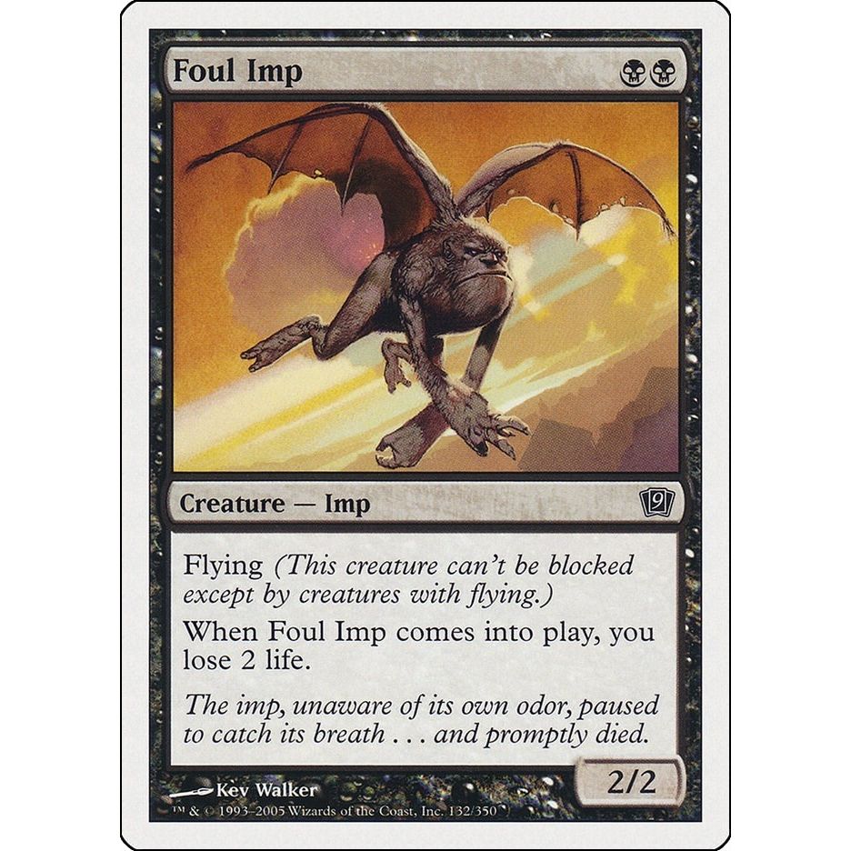 Image for Foul Imp (132) (9ED) - Magic: The Gathering