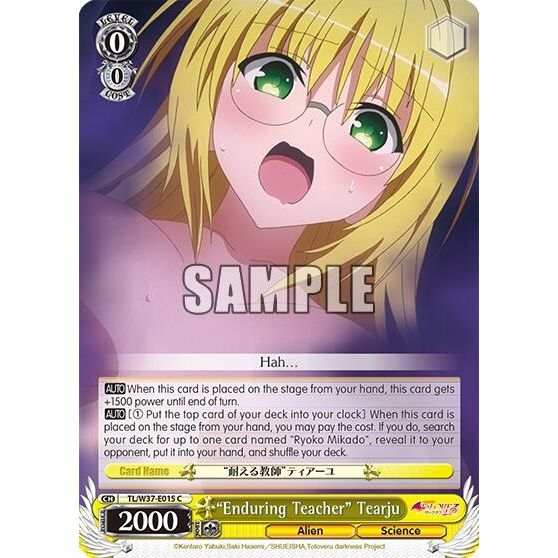 Image for "Enduring Teacher" Tearju (TL/W37-E015 C) (TL/W37) - Weiss Schwarz