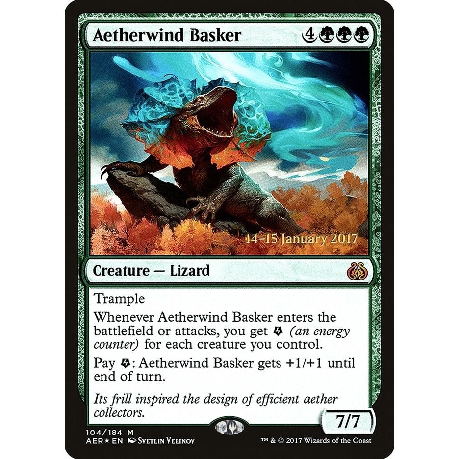 Image for Aetherwind Basker (104) (PRE) - Magic: The Gathering