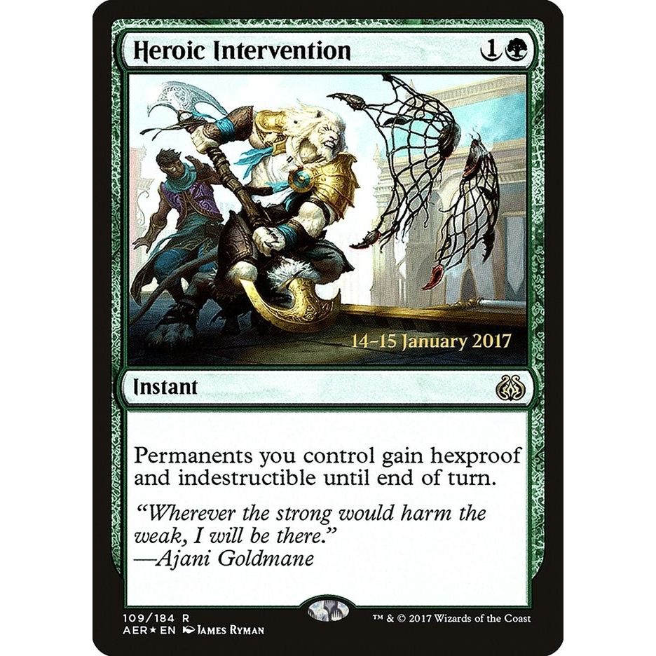 Image for Heroic Intervention (AER) (109) (PRE) - Magic: The Gathering