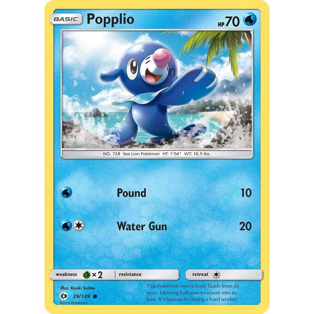 Image for Popplio (39/149) (SM01) - Pokemon