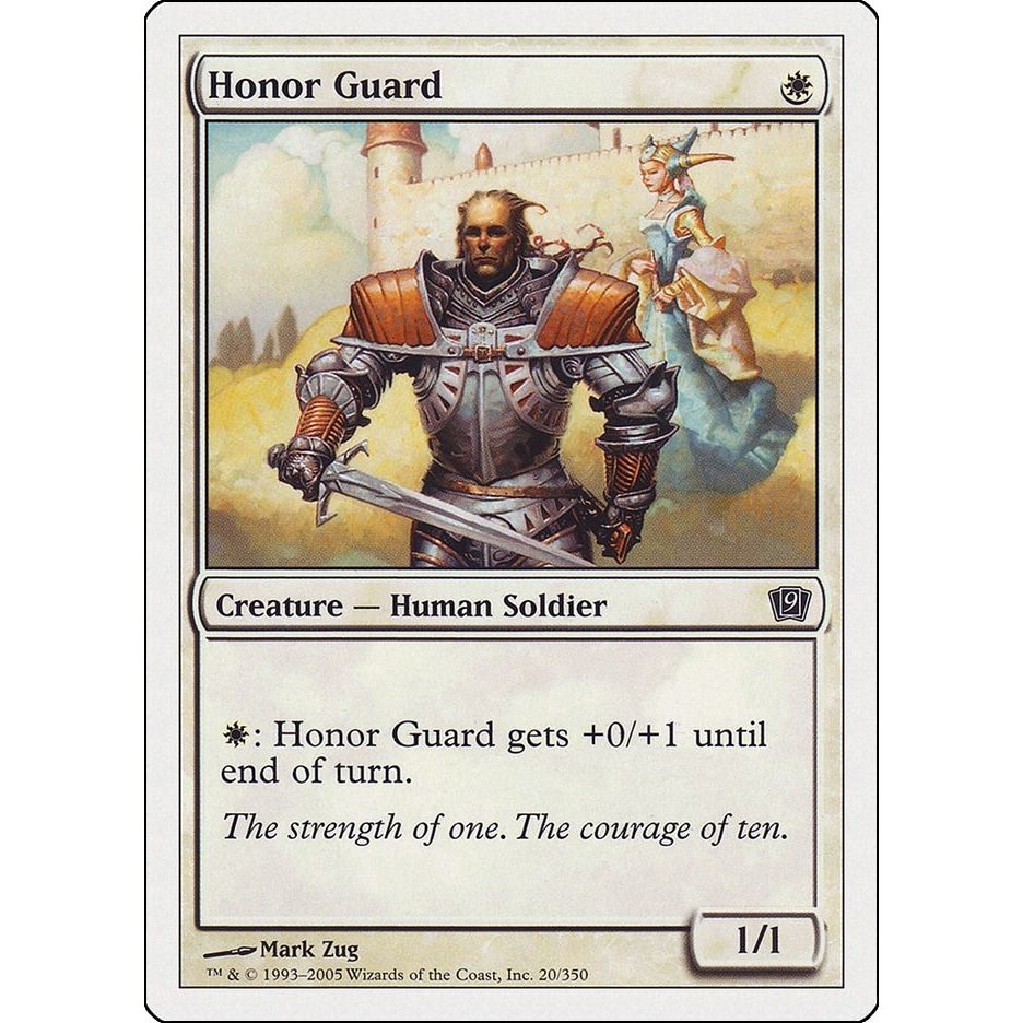 Image for Honor Guard (20) (9ED) - Magic: The Gathering