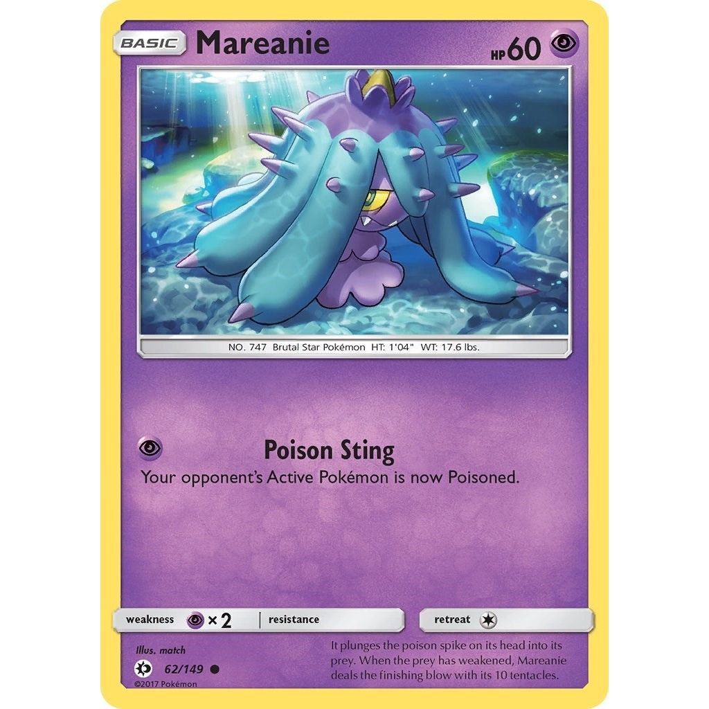 Image for Mareanie (62/149) (SM01) - Pokemon