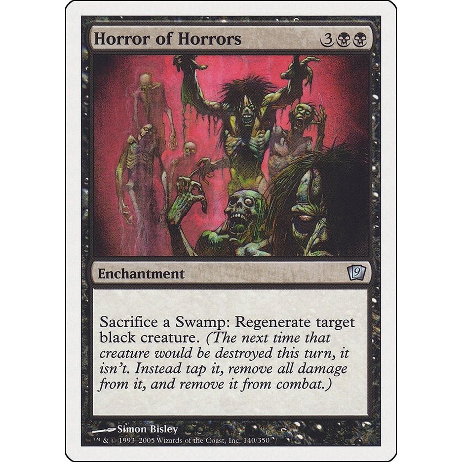 Image for Horror of Horrors (140) (9ED) - Magic: The Gathering
