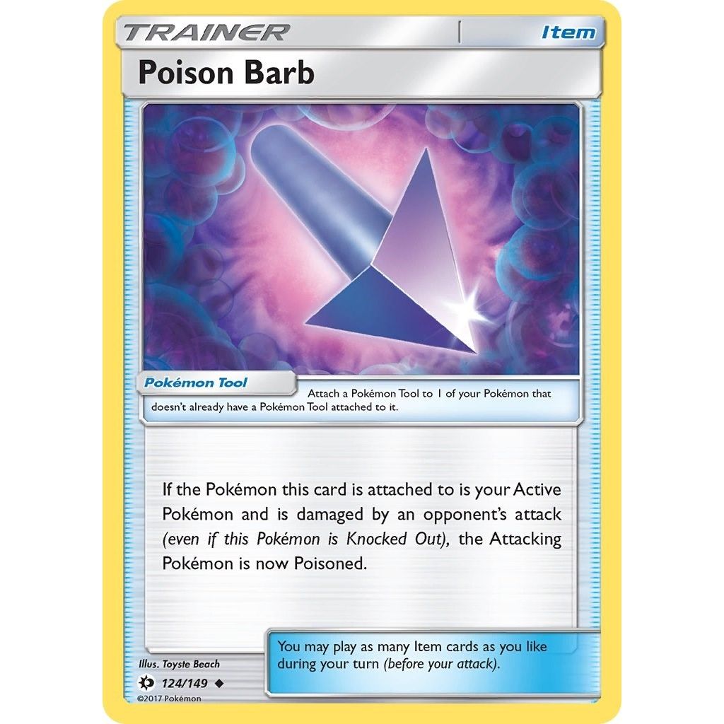 Image for Poison Barb (124/149) (SM01) - Pokemon