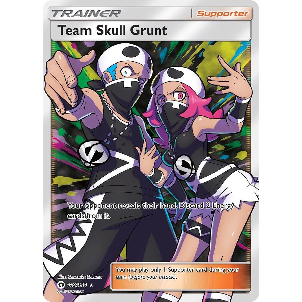 Image for Team Skull Grunt (Full Art) (149/149) (SM01) - Pokemon