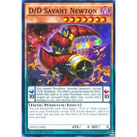 Image for D/D Savant Newton (SDPD-EN002) (SDPD) - YuGiOh