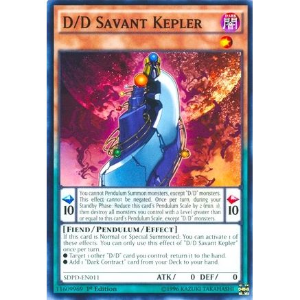 Image for D/D Savant Kepler (SDPD-EN011) (SDPD) - YuGiOh