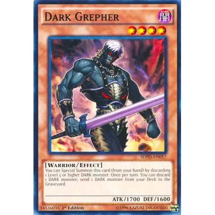 Image for Dark Grepher (SDPD-EN017) (SDPD) - YuGiOh
