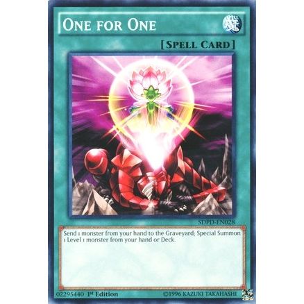 Image for One for One (SDPD-EN028) (SDPD) - YuGiOh