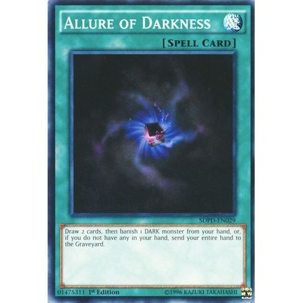 Image for Allure of Darkness (SDPD-EN029) (SDPD) - YuGiOh