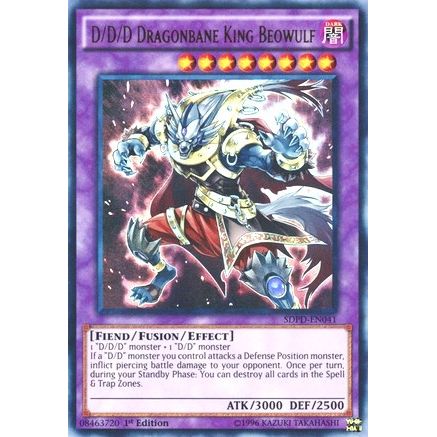 Image for D/D/D Dragonbane King Beowulf (SDPD-EN041) (SDPD) - YuGiOh