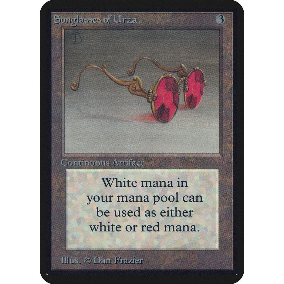 Image for Sunglasses of Urza (LEA) - Magic: The Gathering