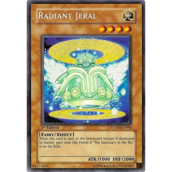Image for Radiant Jeral (STON-EN066) (STON) - YuGiOh