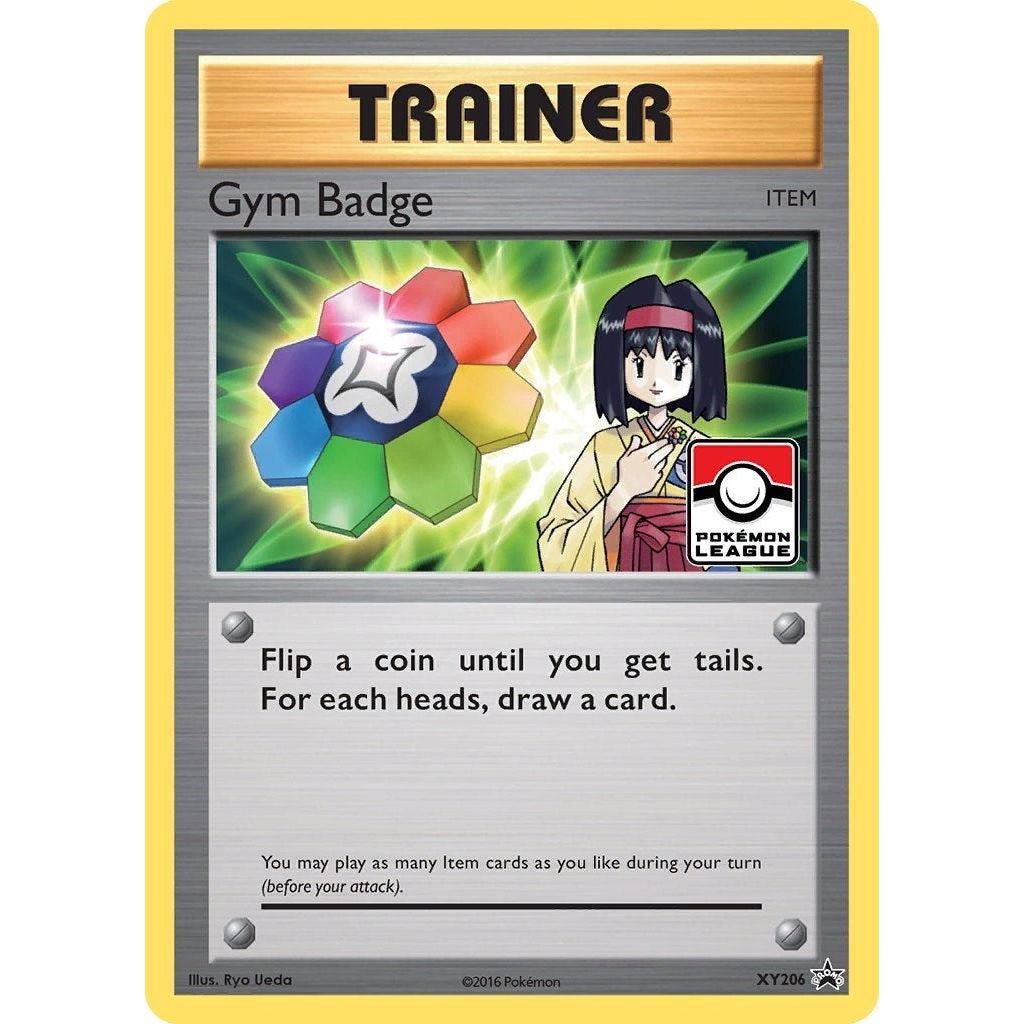 Image for Gym Badge (Erika) (XY206) (PR) - Pokemon