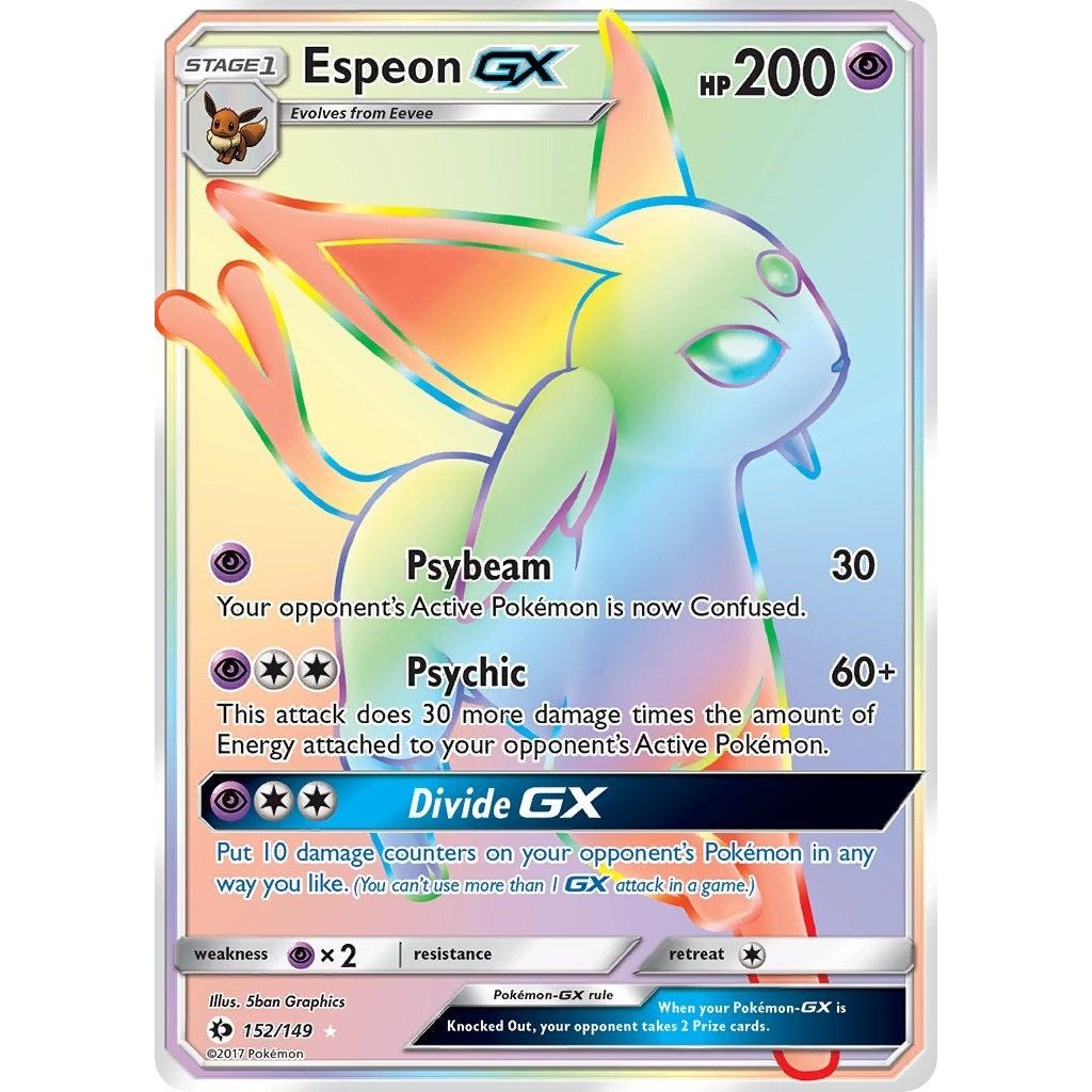 Image for Espeon GX (Secret) (152/149) (SM01) - Pokemon