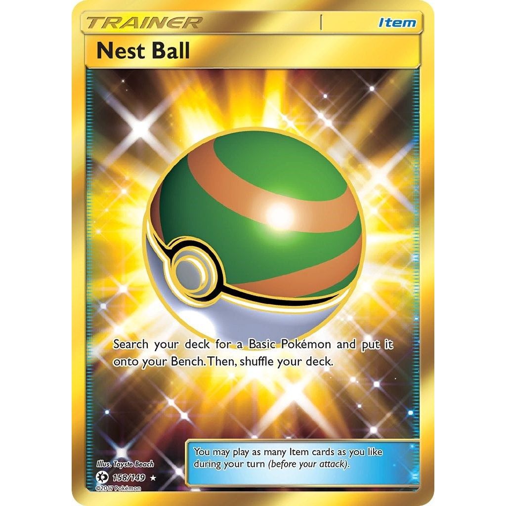Image for Nest Ball (Secret) (158/149) (SM01) - Pokemon