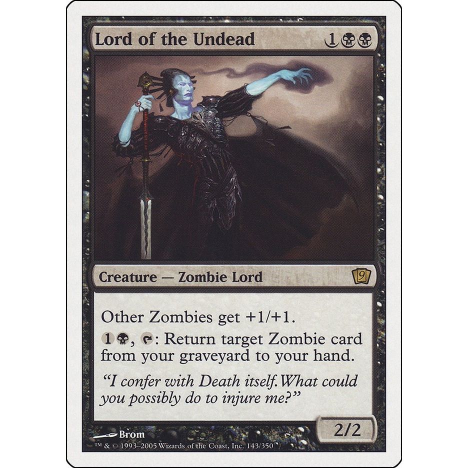 Image for Lord of the Undead (143) (9ED) - Magic: The Gathering
