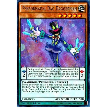 Image for Performapal Dag Daggerman (RATE-EN003) (RATE) - YuGiOh