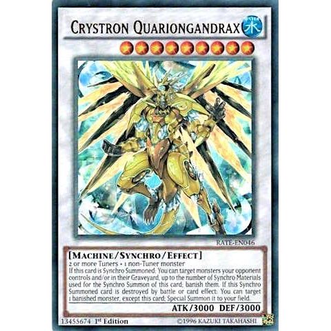 Image for Crystron Quariongandrax (RATE-EN046) (RATE) - YuGiOh