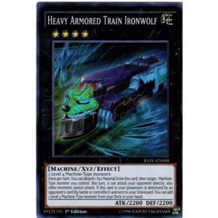 Image for Heavy Armored Train Ironwolf (RATE-EN050) (RATE) - YuGiOh