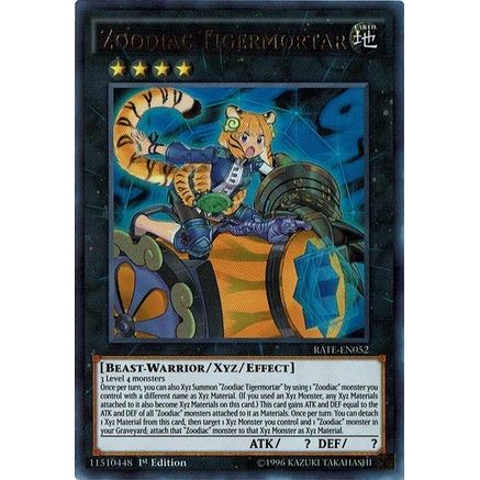 Image for Zoodiac Tigermortar (RATE-EN052) (RATE) - YuGiOh