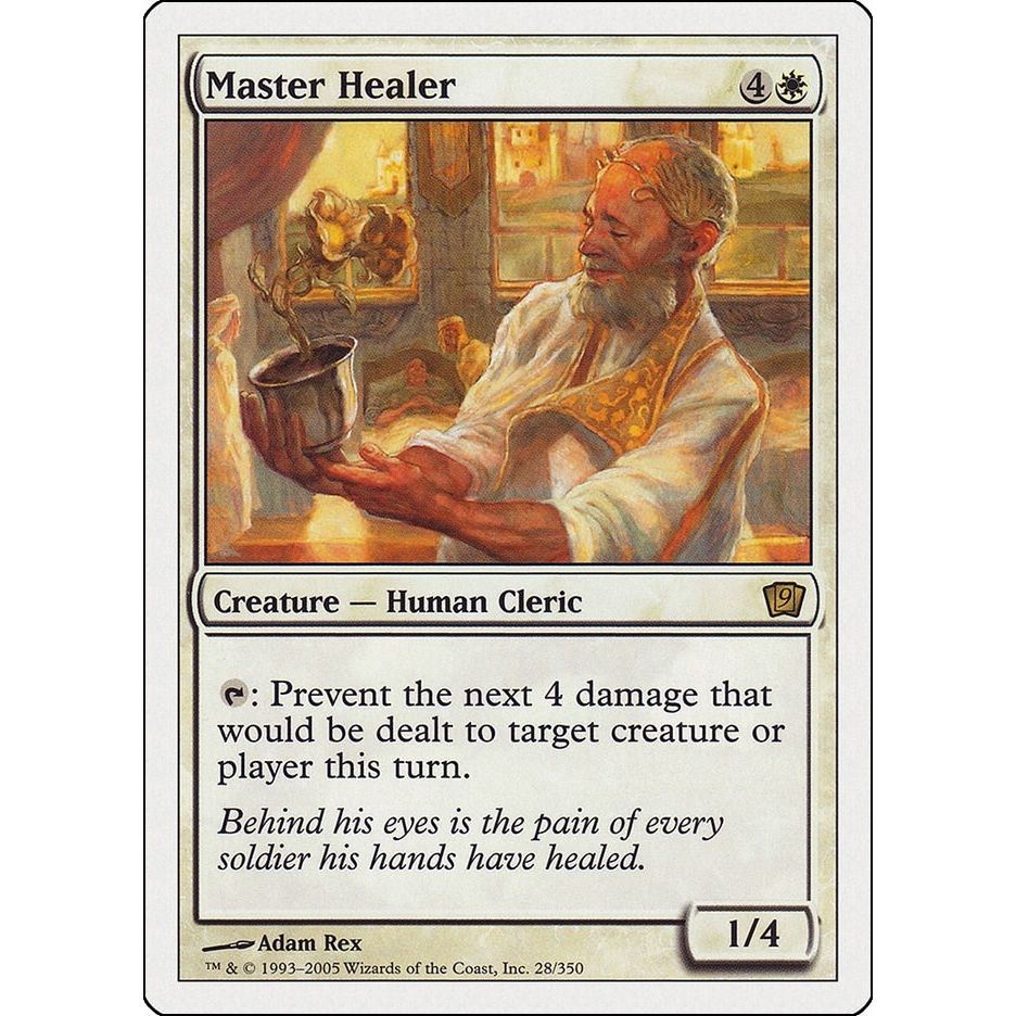 Image for Master Healer (28) (9ED) - Magic: The Gathering