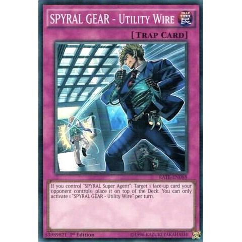 Image for SPYRAL GEAR - Utility Wire (RATE-EN088) (RATE) - YuGiOh