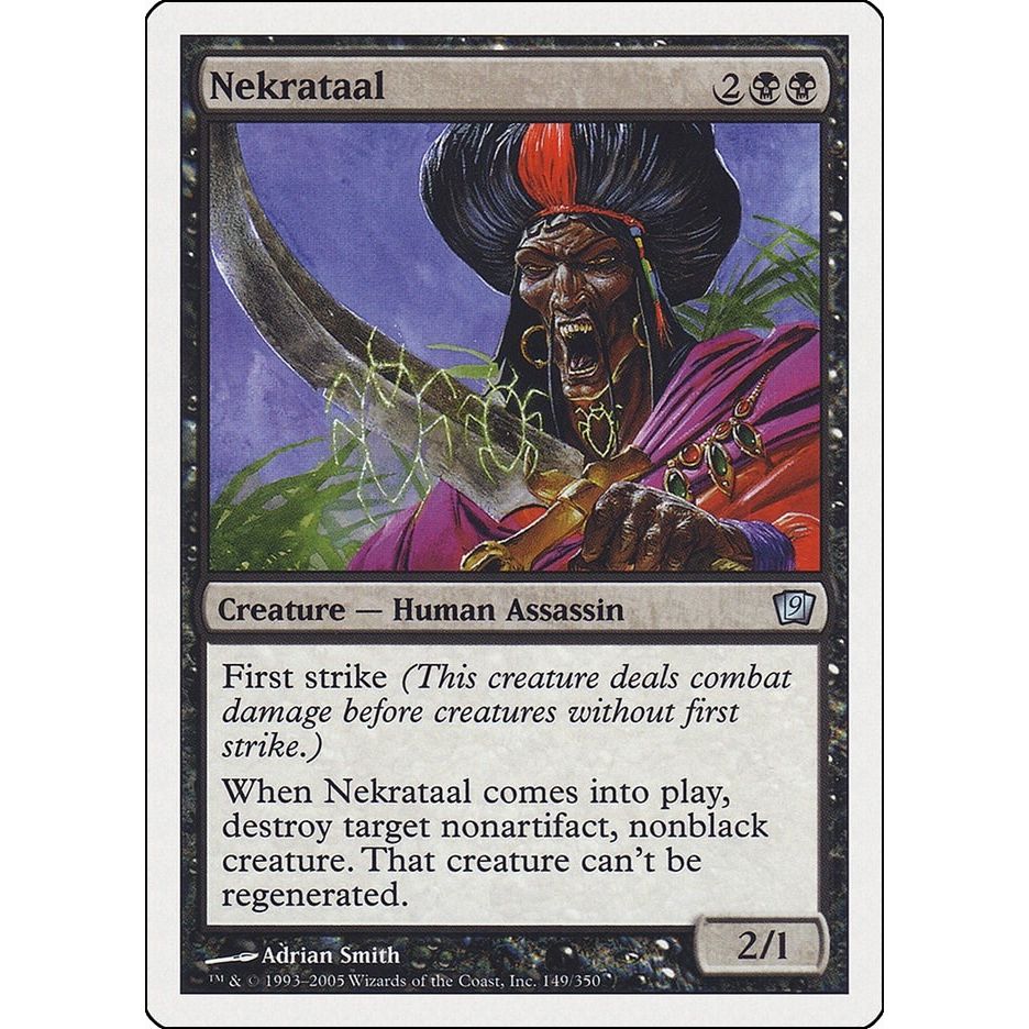 Image for Nekrataal (149) (9ED) - Magic: The Gathering