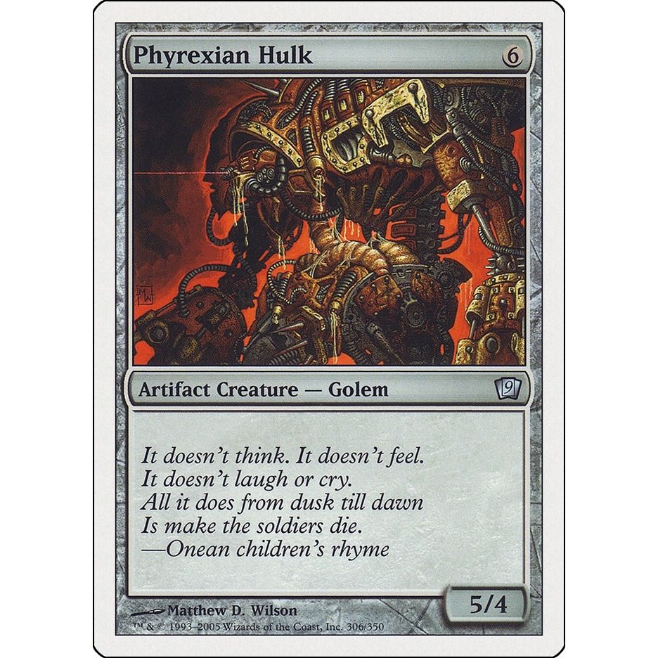 Image for Phyrexian Hulk (306) (9ED) - Magic: The Gathering