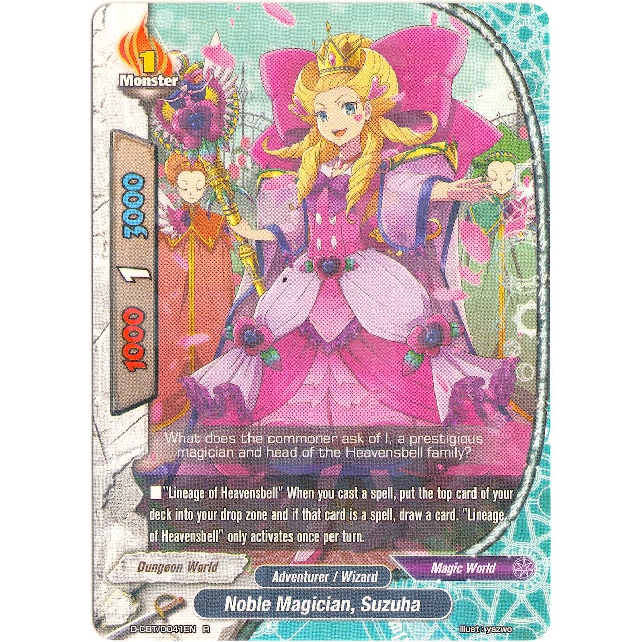 Image for Noble Magician, Suzuha (D-CBT/0041EN) (D-CBT) - Future Card BuddyFight