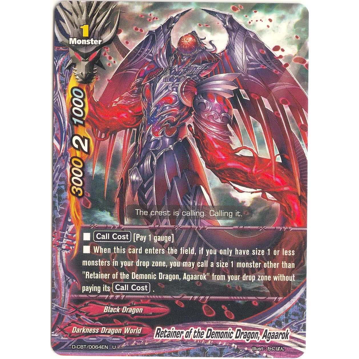 Image for Retainer of the Demonic Dragon, Agaarok (D-CBT/0064EN) (D-CBT) - Future Card BuddyFight