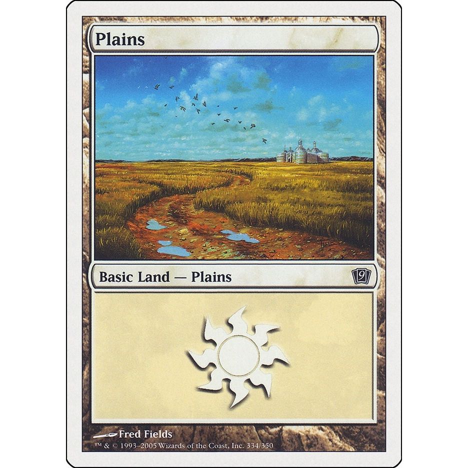 Image for Plains (334) (334) (9ED) - Magic: The Gathering