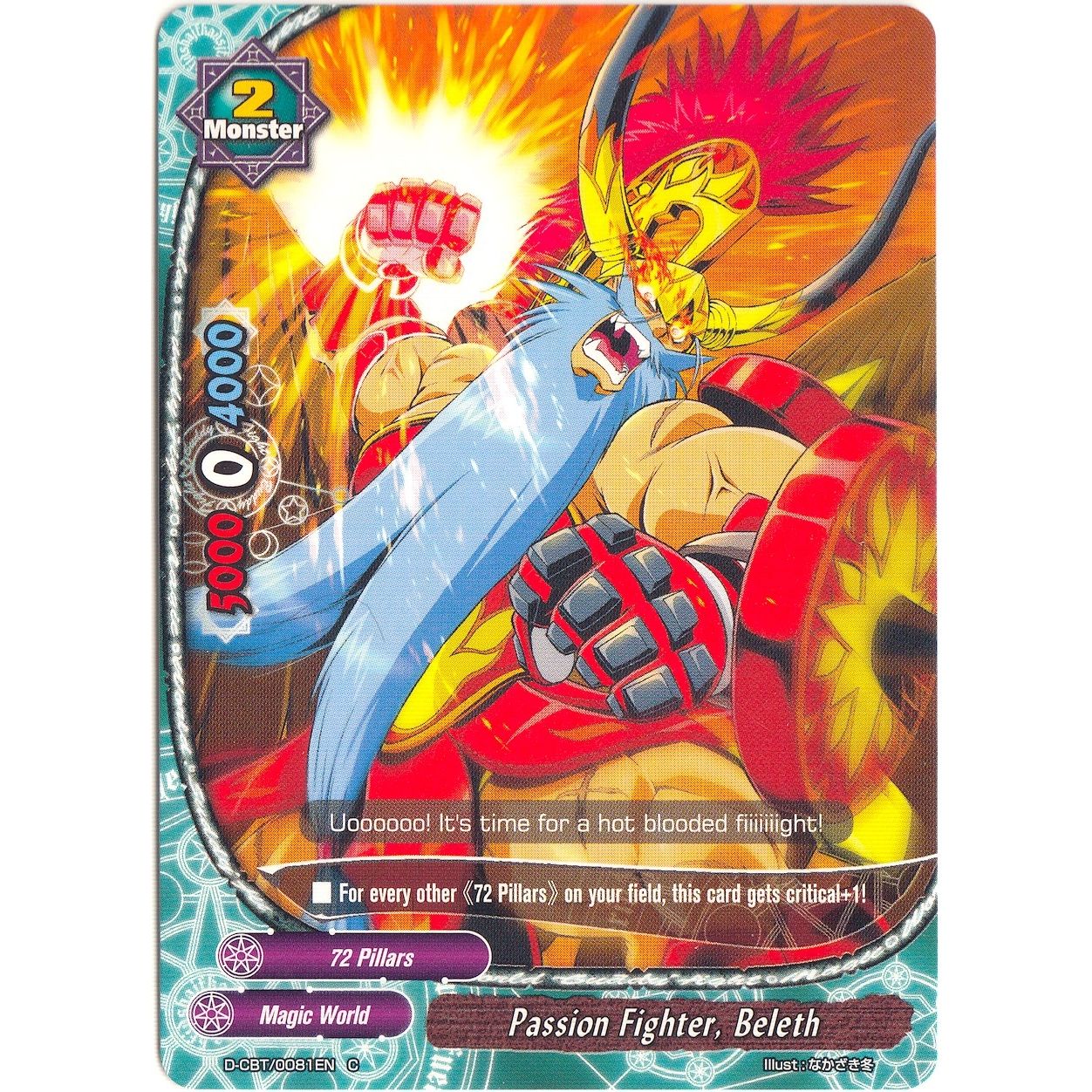 Image for Passion Fighter, Beleth (D-CBT/0081EN) (D-CBT) - Future Card BuddyFight
