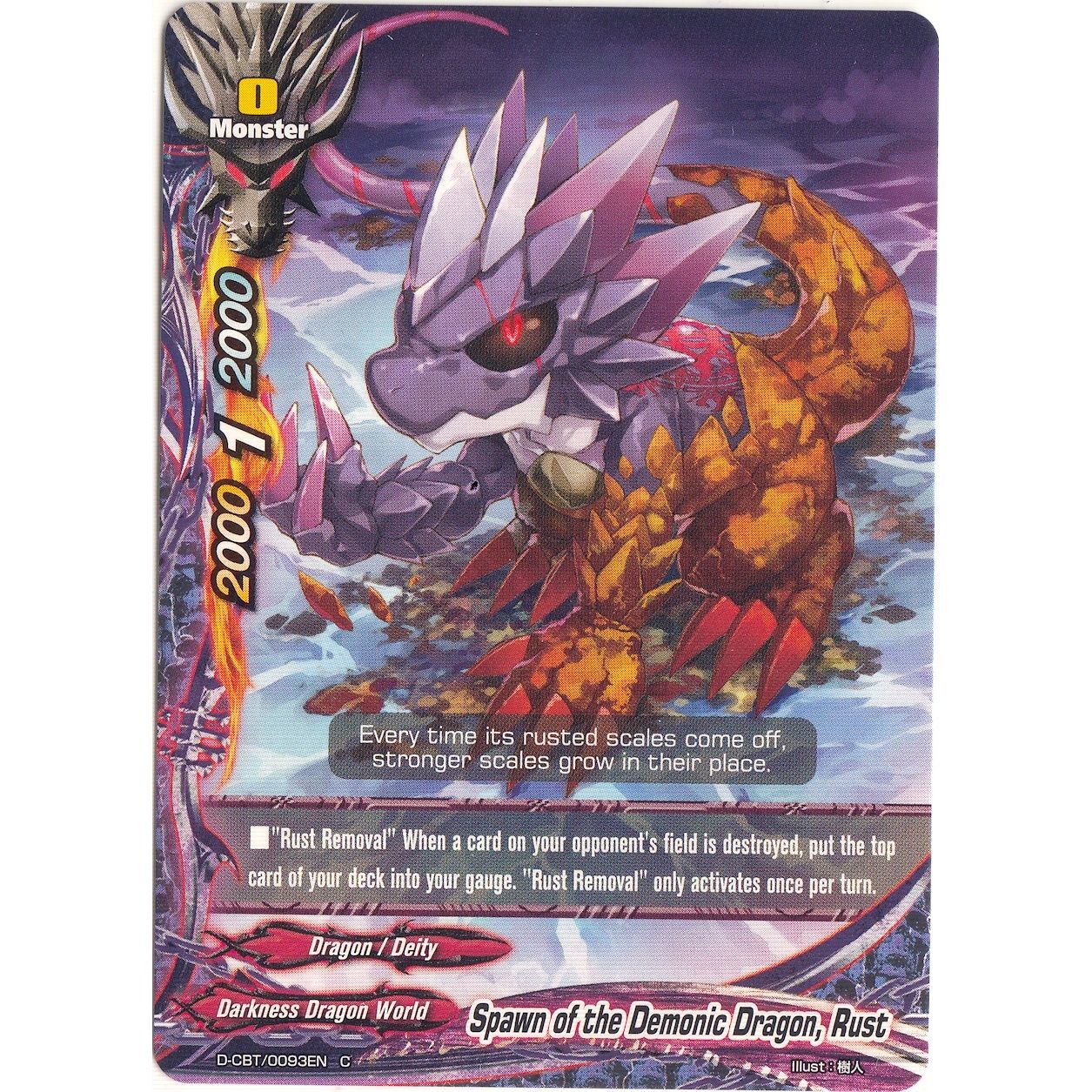 Image for Spawn of the Demonic Dragon, Rust (D-CBT/0093EN) (D-CBT) - Future Card BuddyFight