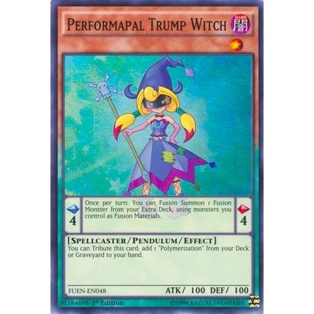 Image for Performapal Trump Witch (FUEN-EN048) (FUEN) - YuGiOh