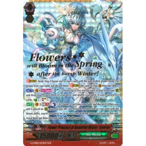 Image for Flower Princess of Beautiful Winter, Inverno (SGR) (G-CHB01/003EN) (G-CHB01) - Cardfight Vanguard