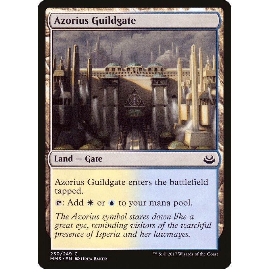 Image for Azorius Guildgate (230) (MM3) - Magic: The Gathering