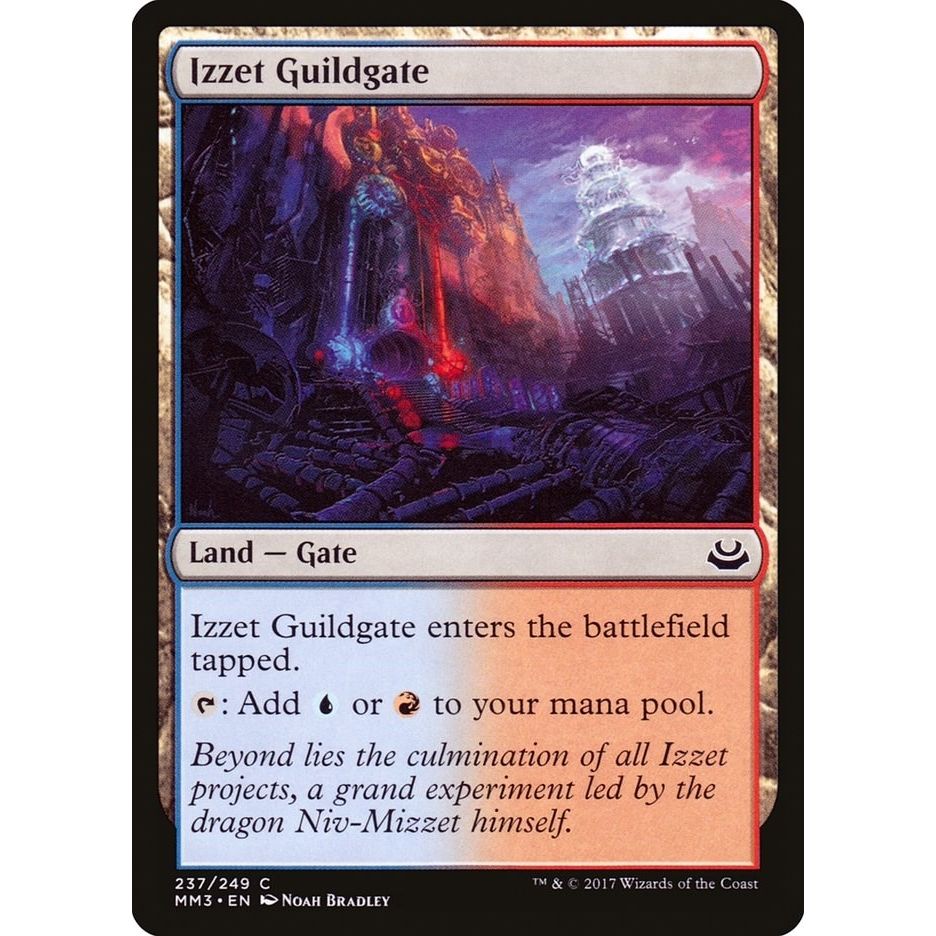 Image for Izzet Guildgate (237) (MM3) - Magic: The Gathering