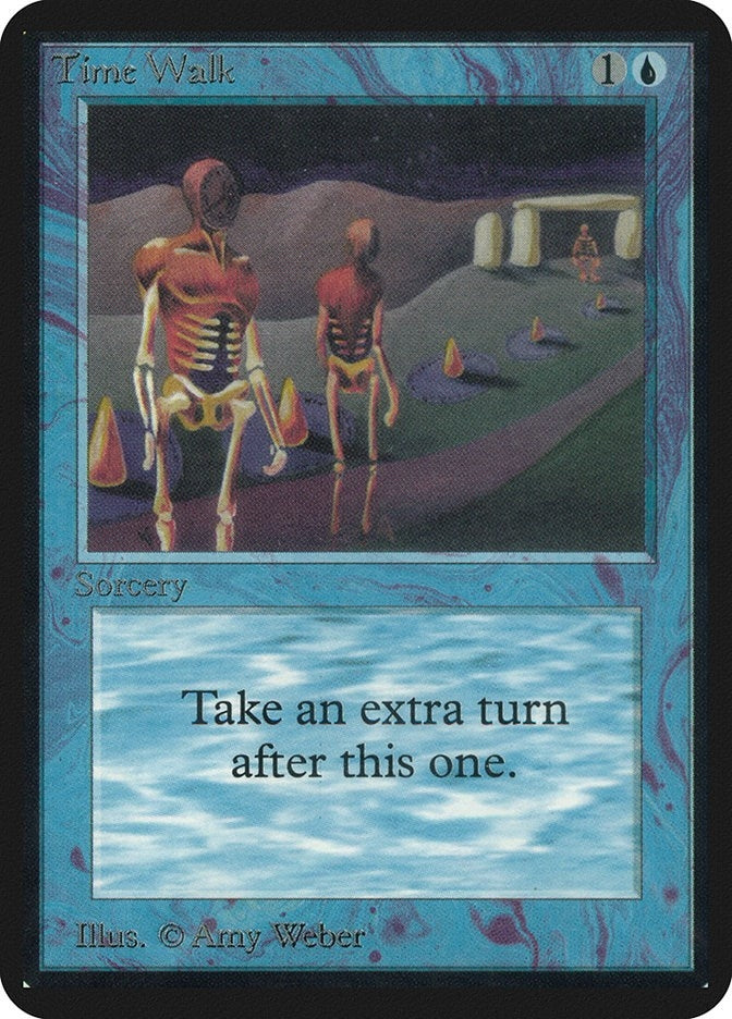 Image for Time Walk - Magic: The Gathering