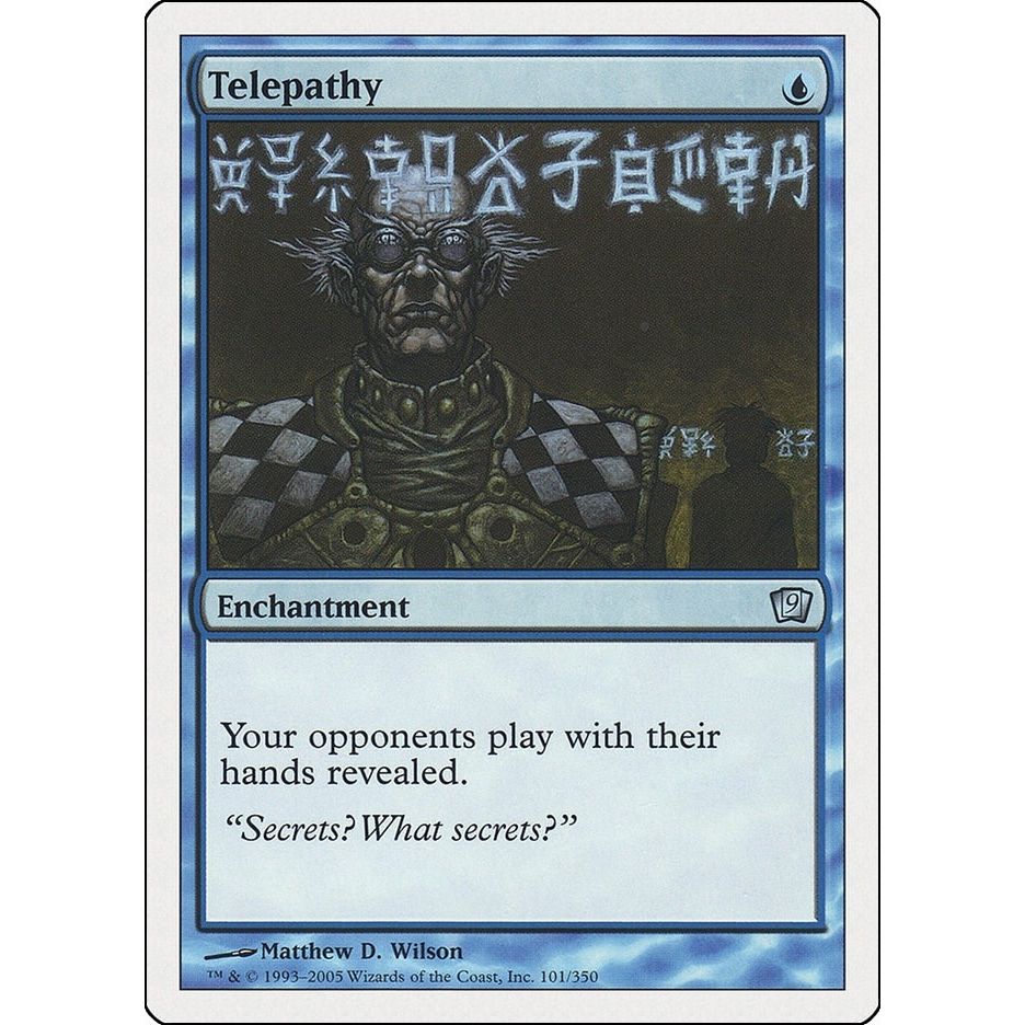 Image for Telepathy (101) (9ED) - Magic: The Gathering