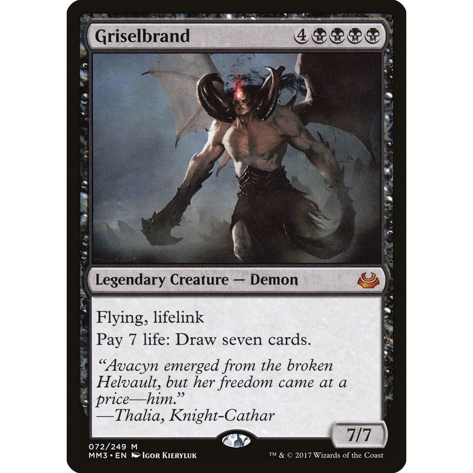 Image for Griselbrand (72) (MM3) - Magic: The Gathering