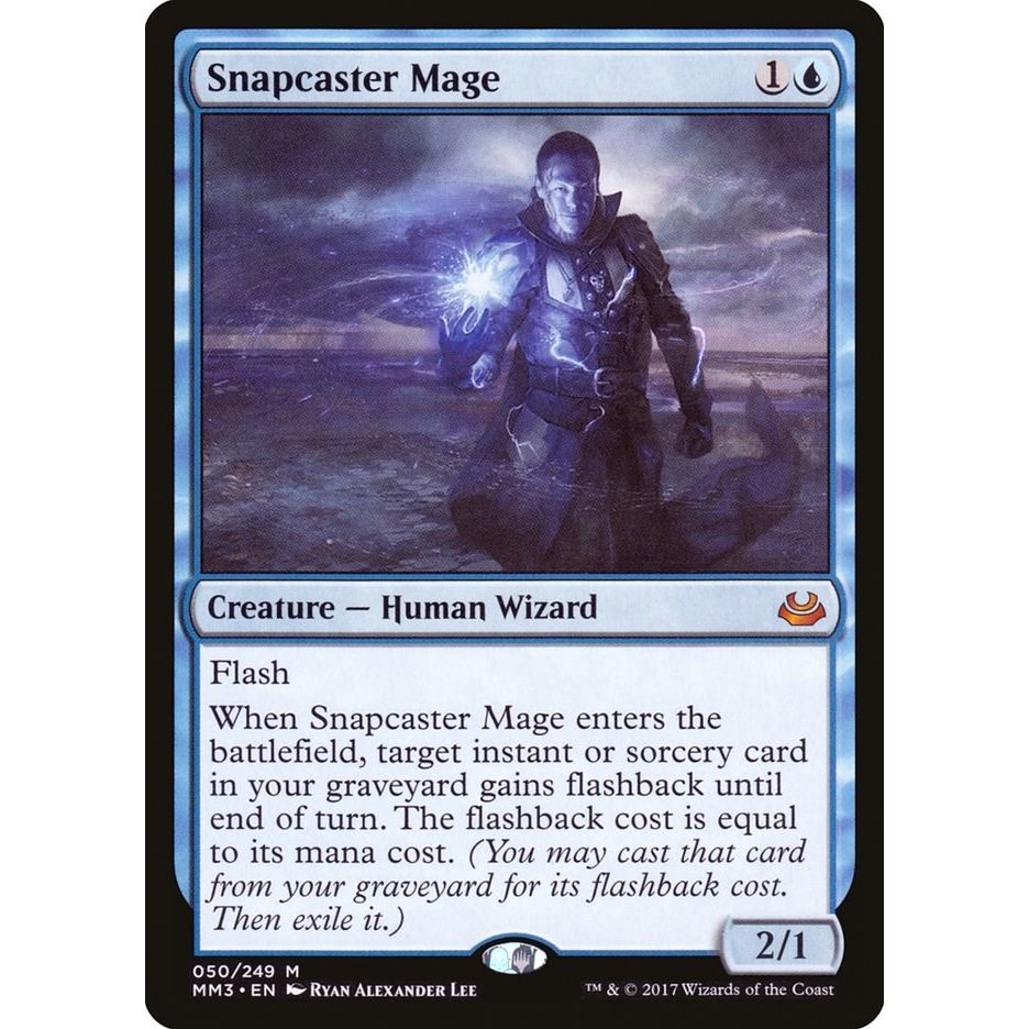 Image for Snapcaster Mage (50) (MM3) - Magic: The Gathering