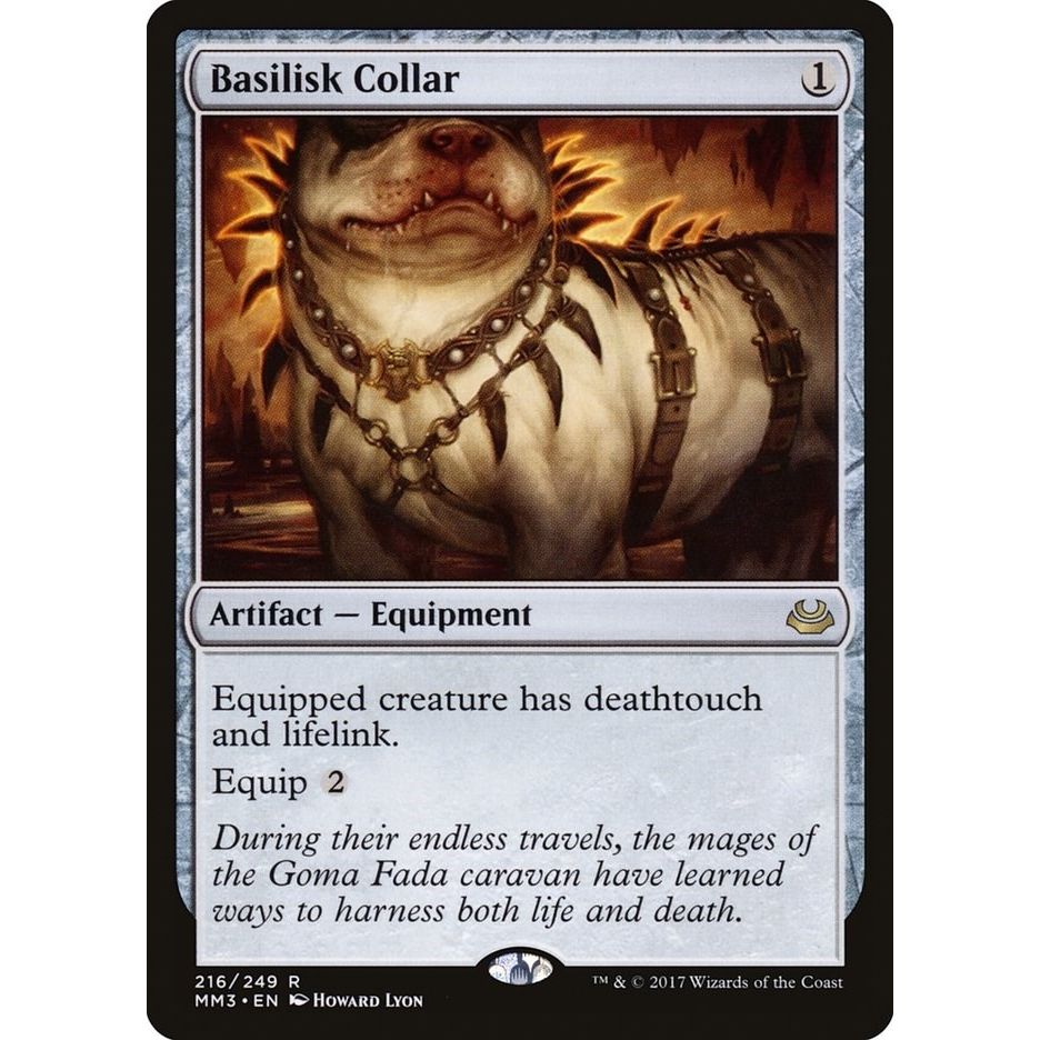 Image for Basilisk Collar (216) (MM3) - Magic: The Gathering