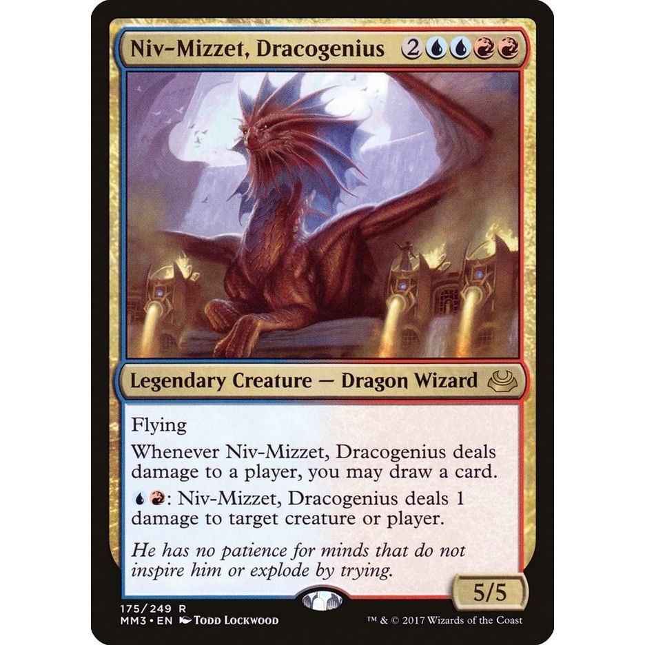 Image for Niv-Mizzet, Dracogenius (175) (MM3) - Magic: The Gathering