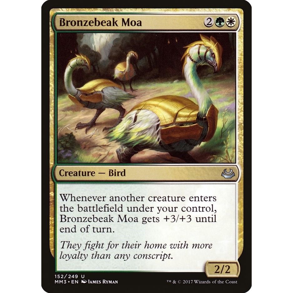 Image for Bronzebeak Moa (152) (MM3) - Magic: The Gathering