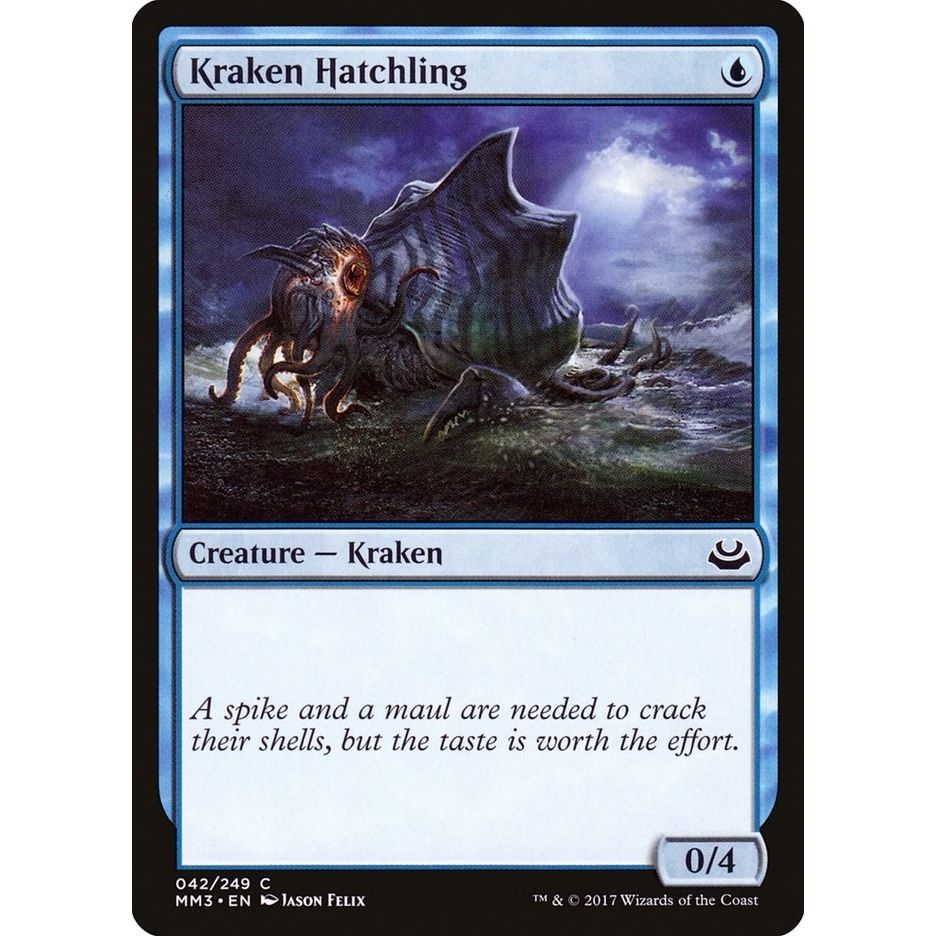 Image for Kraken Hatchling (42) (MM3) - Magic: The Gathering