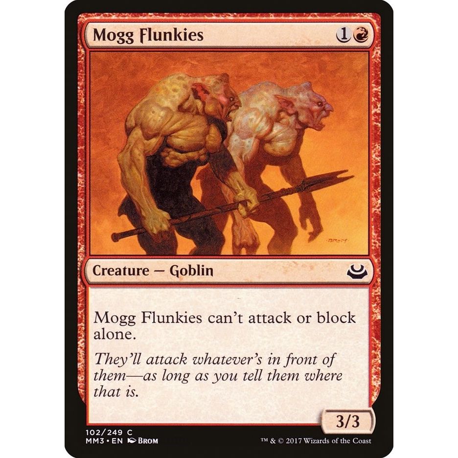 Image for Mogg Flunkies (102) (MM3) - Magic: The Gathering