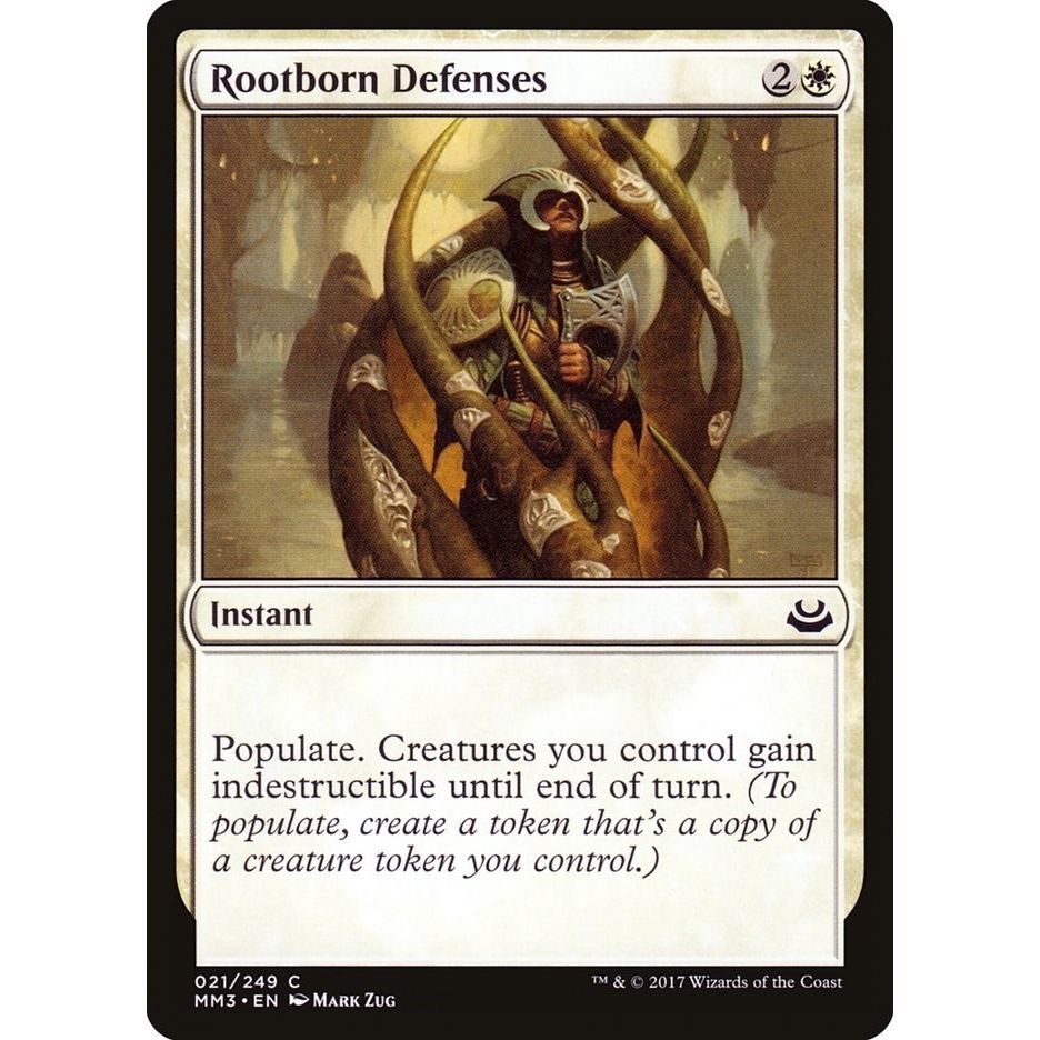Image for Rootborn Defenses (21) (MM3) - Magic: The Gathering